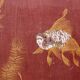 Pair of lacquered wooden panels, fish, Vietnam, Tran Van Ha (1911-1974)