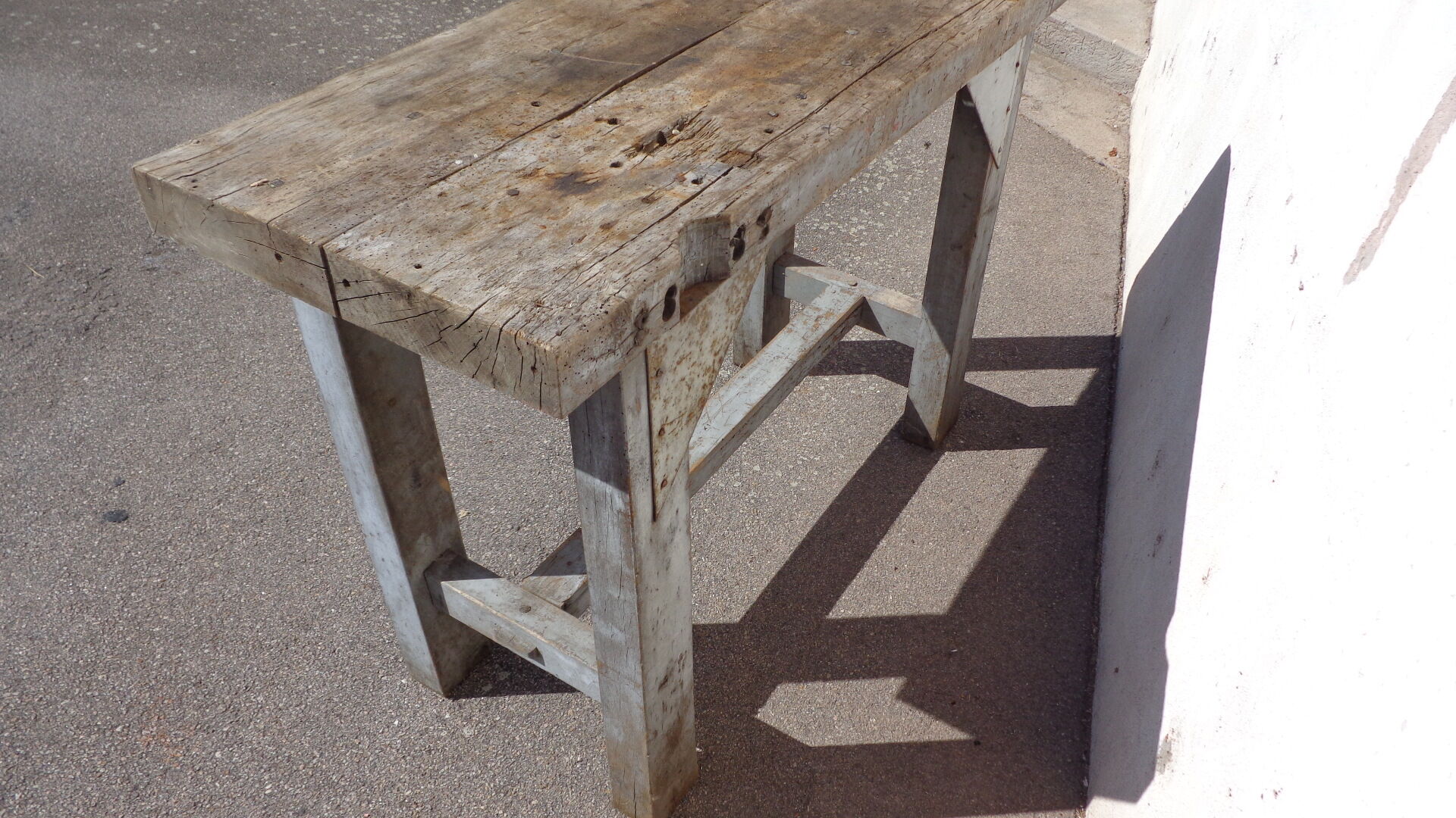 Oak workbench