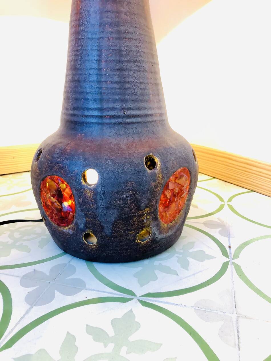Accolay ceramic floor lamp, 1970