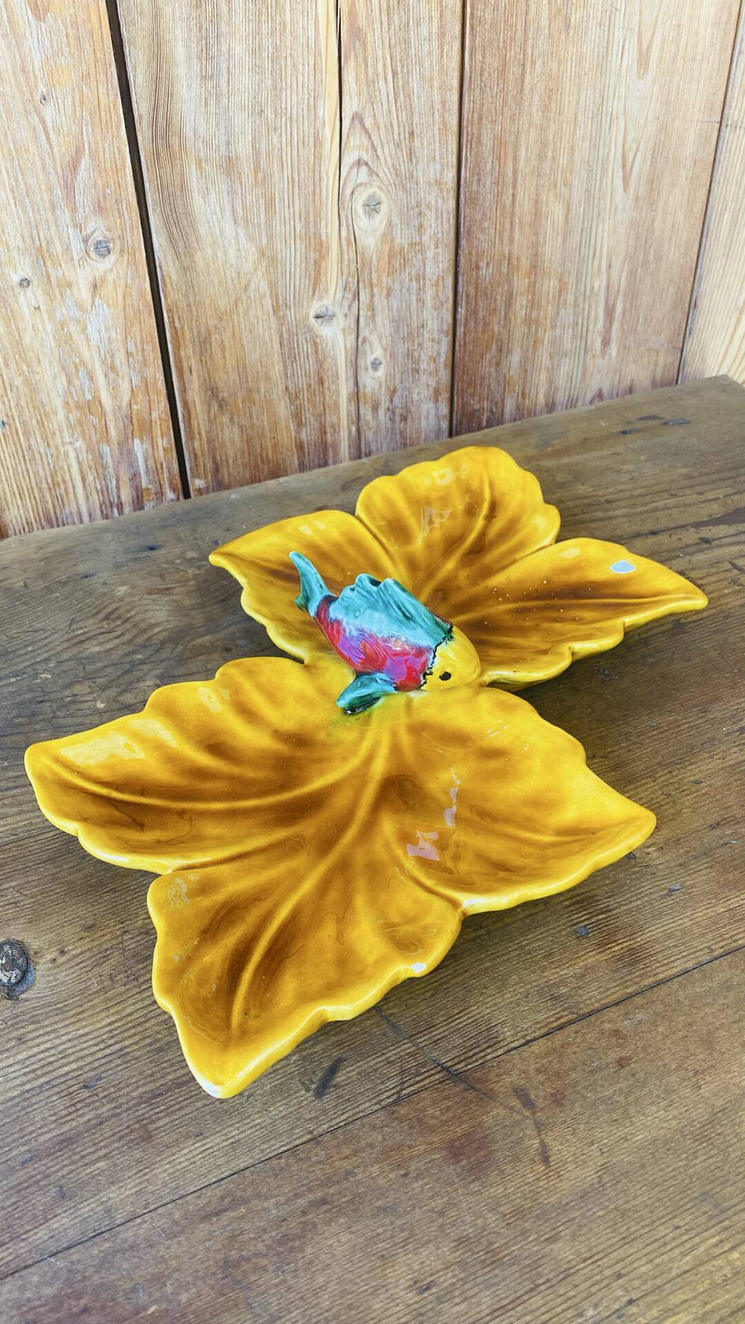 Valauris vintage serving dish