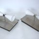 A pair of modern herstal wall lamps from the 2000s - stylish lighting for m