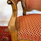 Louis XV Style Cabriolet armchair, circa 1850