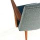 Fauteuil Akerblom bicolore - design scandinave - moderne du milieu du siècle
