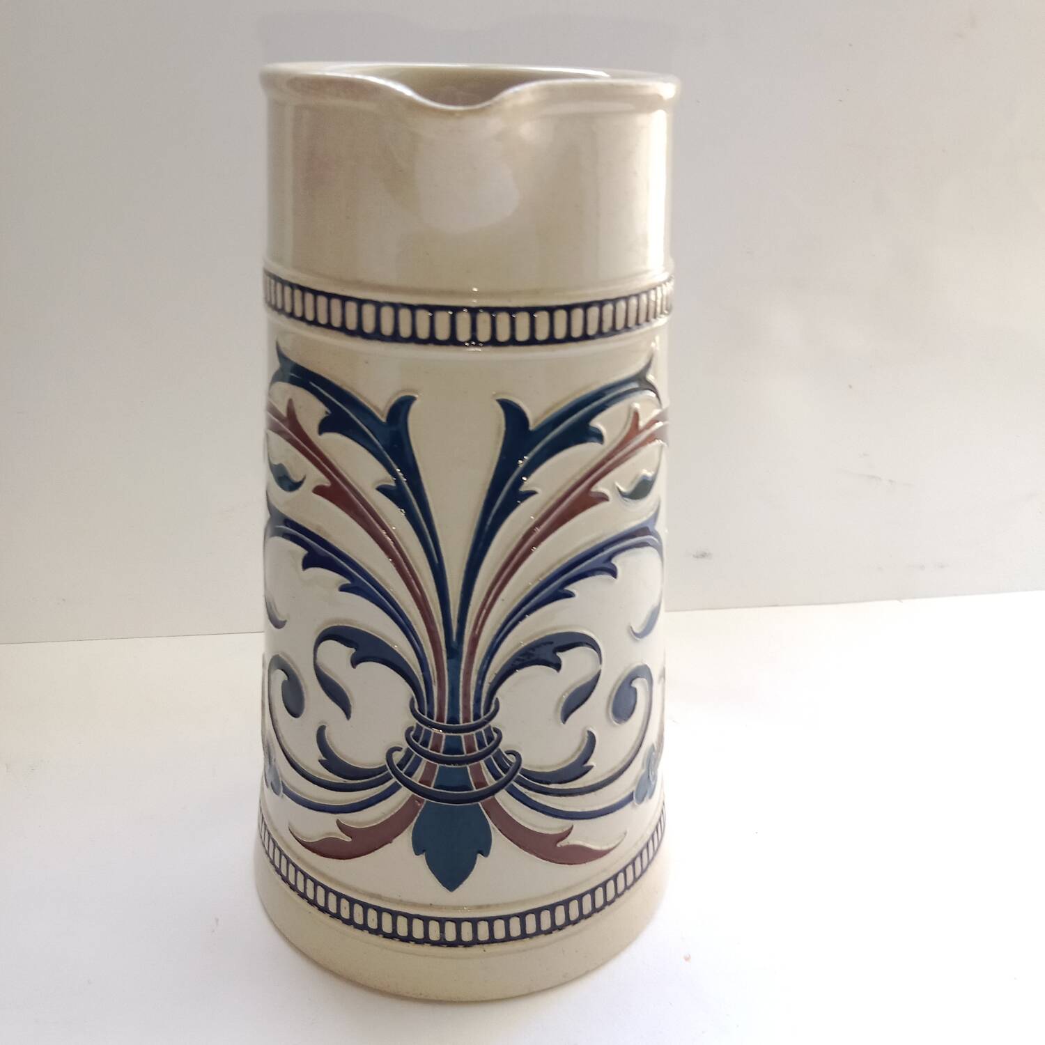 Westerwald Pitcher German Stoneware Vase Jug 23 cm