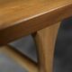 Low vintage mid-century danish modern teak coffee table, 1960s