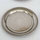 Set of 6 Antique Early 20th Century Silver Plated Coffee Cups With Sau