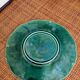 Set of 4 dessert plates in earthenware with vine leaves Gien