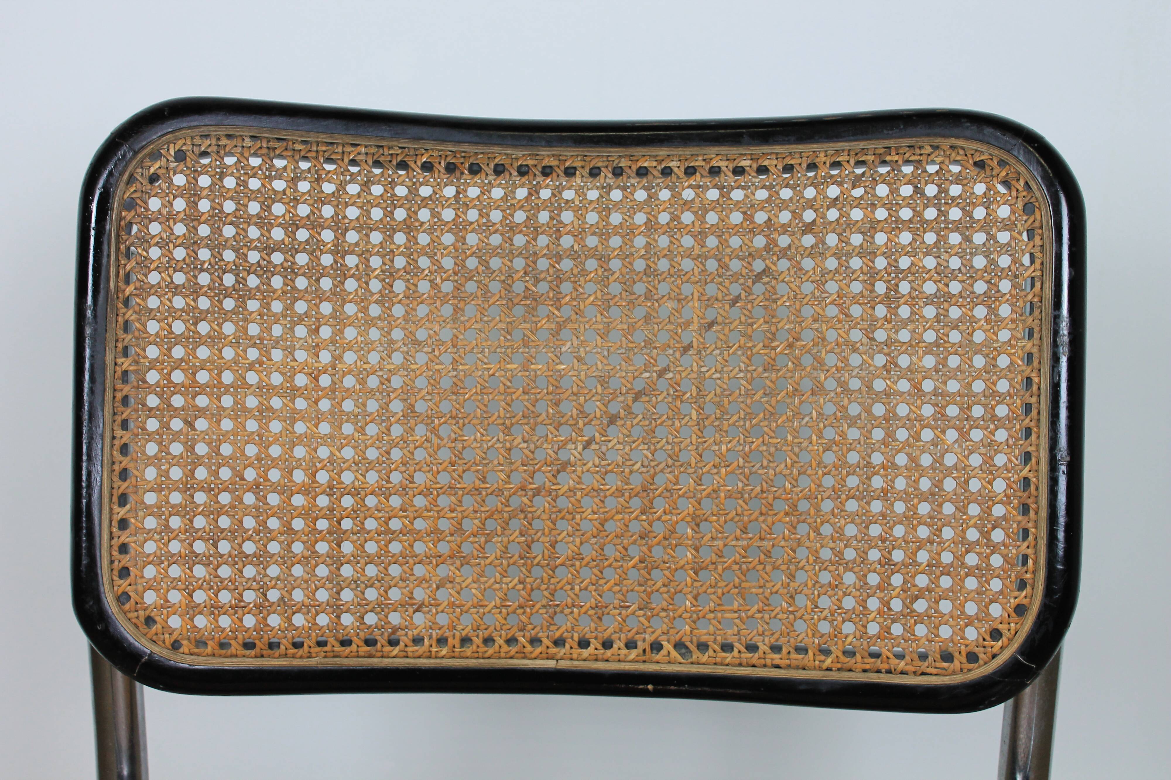 Marcel Breuer Cesca B32 chair, 80s