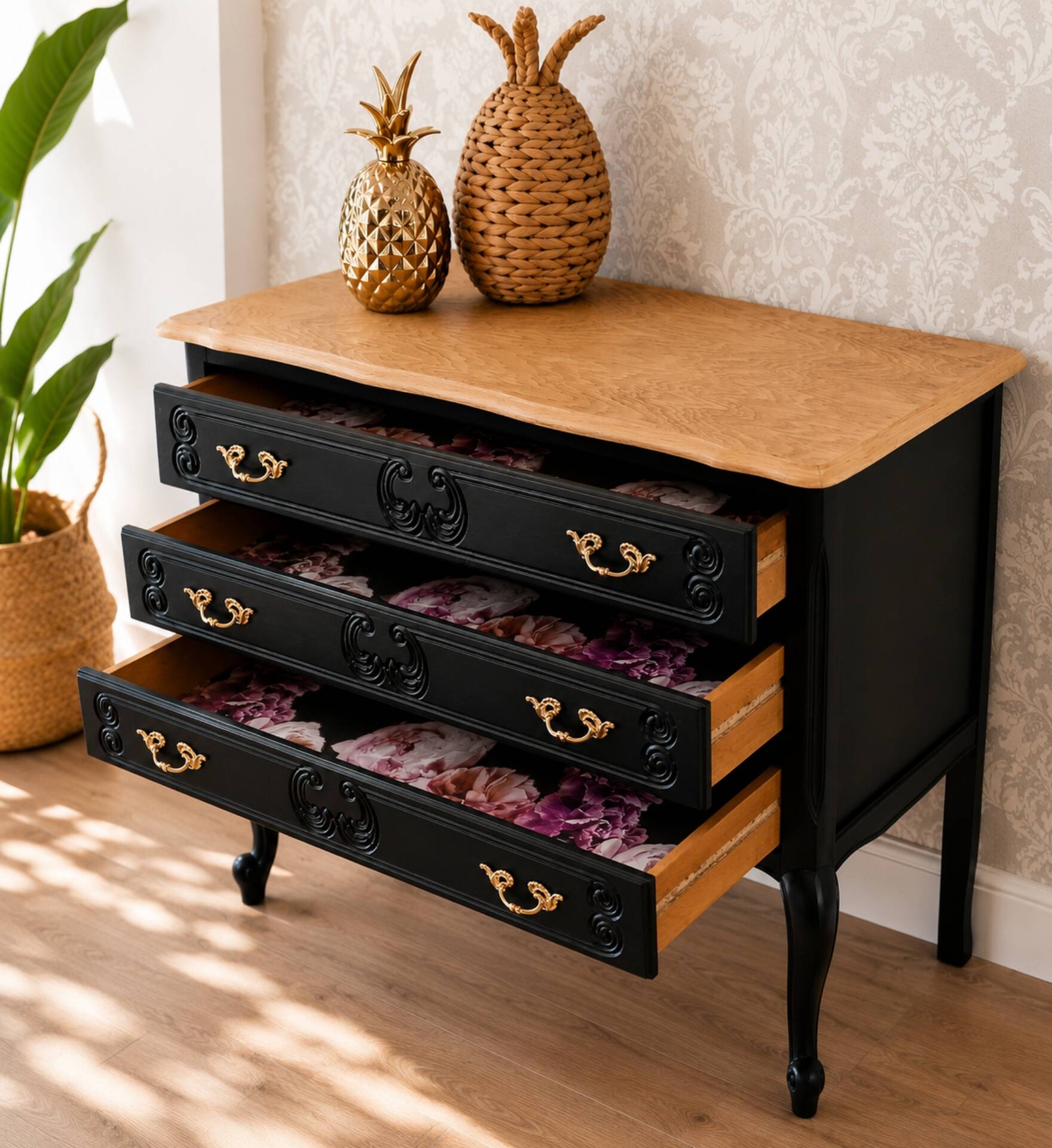 Louis XV style commode