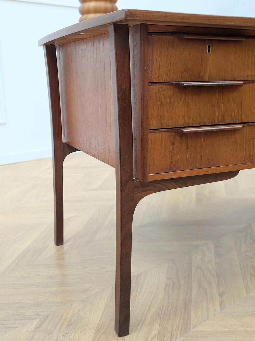 Bureau en teck scandinave