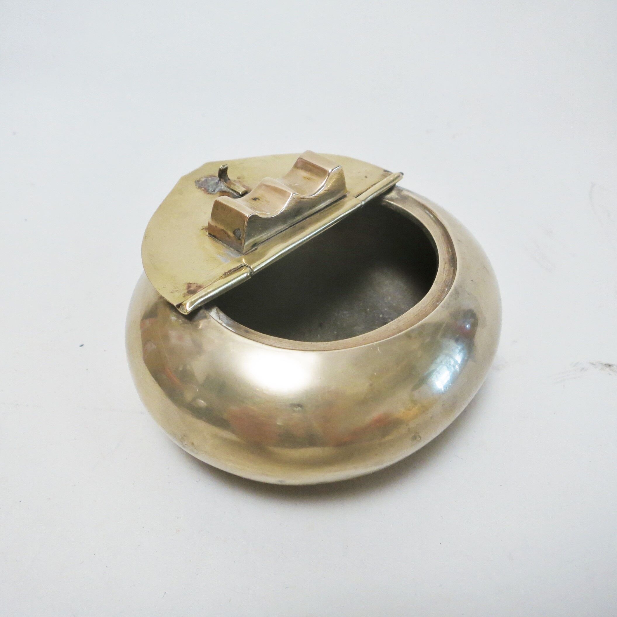Brass ashtray