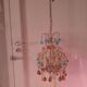 Lustre en cristal vintage