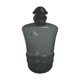 Old blue glass carafe