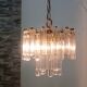 Murano glass chandelier by Venini 1960s