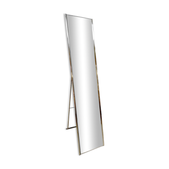 Vintage full length standing mirror 'A silver touch'
