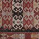 Vintage Turkish hallway rug 140x369 cm