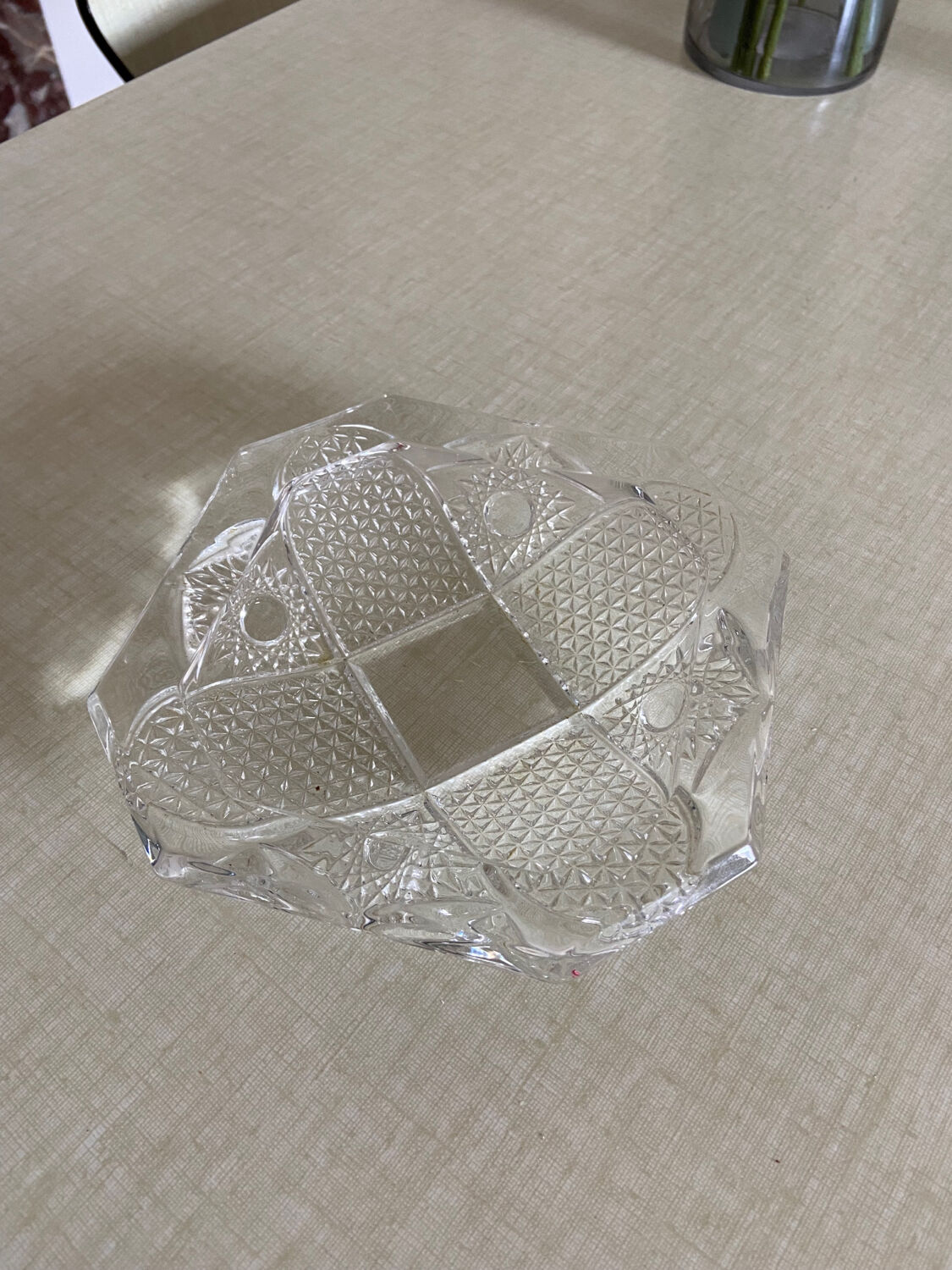 Empty pocket crystal 70s