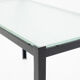 Janni Van Pelt wire glass and steel side table ''My Home'', 1950s