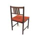 Set de 4 chaises scandinave en noyer, Suède, 1960