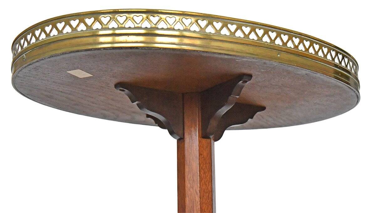 Side table called "Dumb Waiter" stamped J. Champ in Paris.