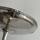 Antique silver-plated metal cup