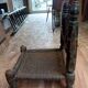 Traditional 19th-century tribal chair from the Swat Valley, North Pakistan
