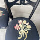 Pair of old nurse's chairs from the Napoleon III period