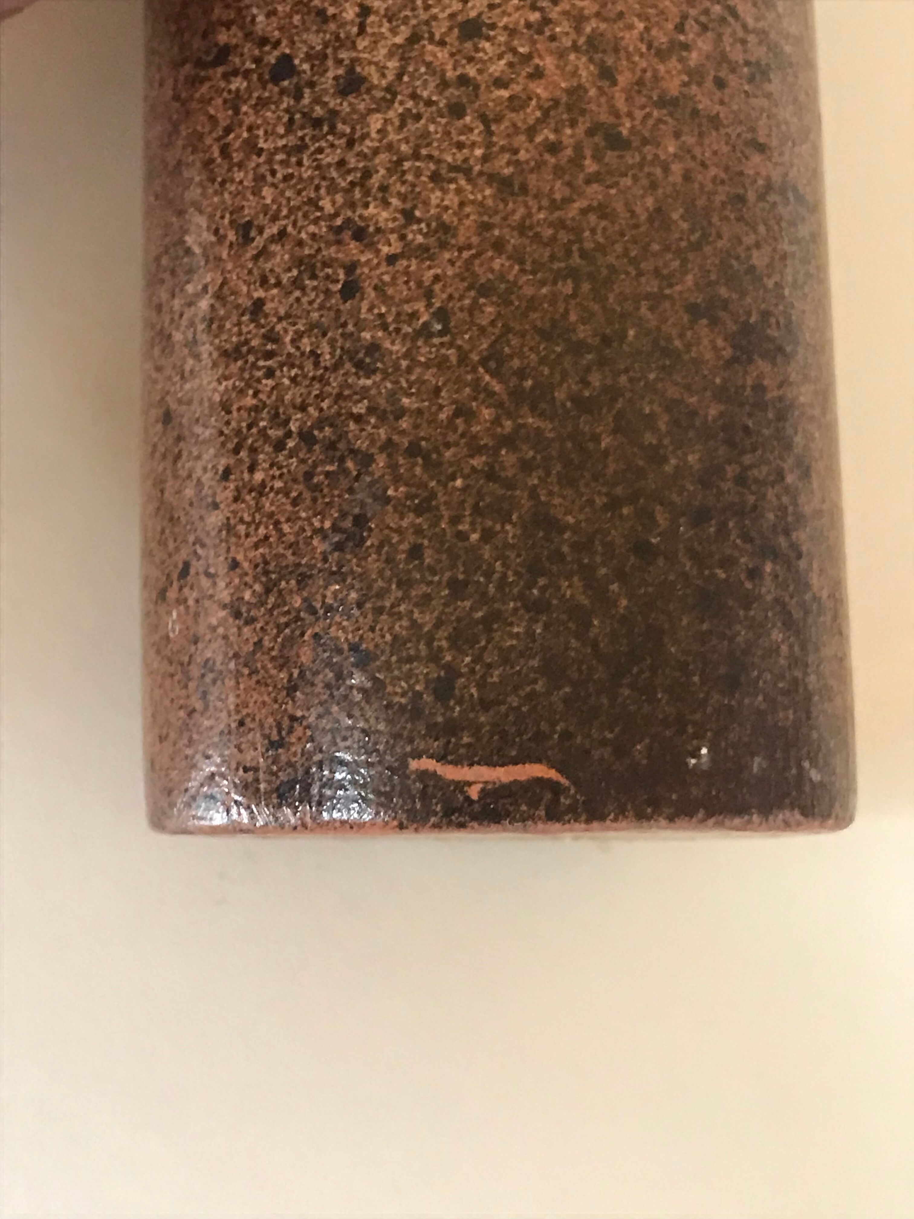 Vase soliflore neck fine vintage design years 70