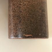 Vase soliflore col fin vintage design annees 70