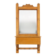 Item Name French Wooden Shaving Cabinet with Mirror, 1890s