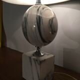 Marble barber lamp from the 70s