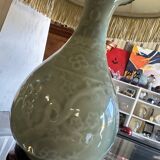 Porcelain base table lamp