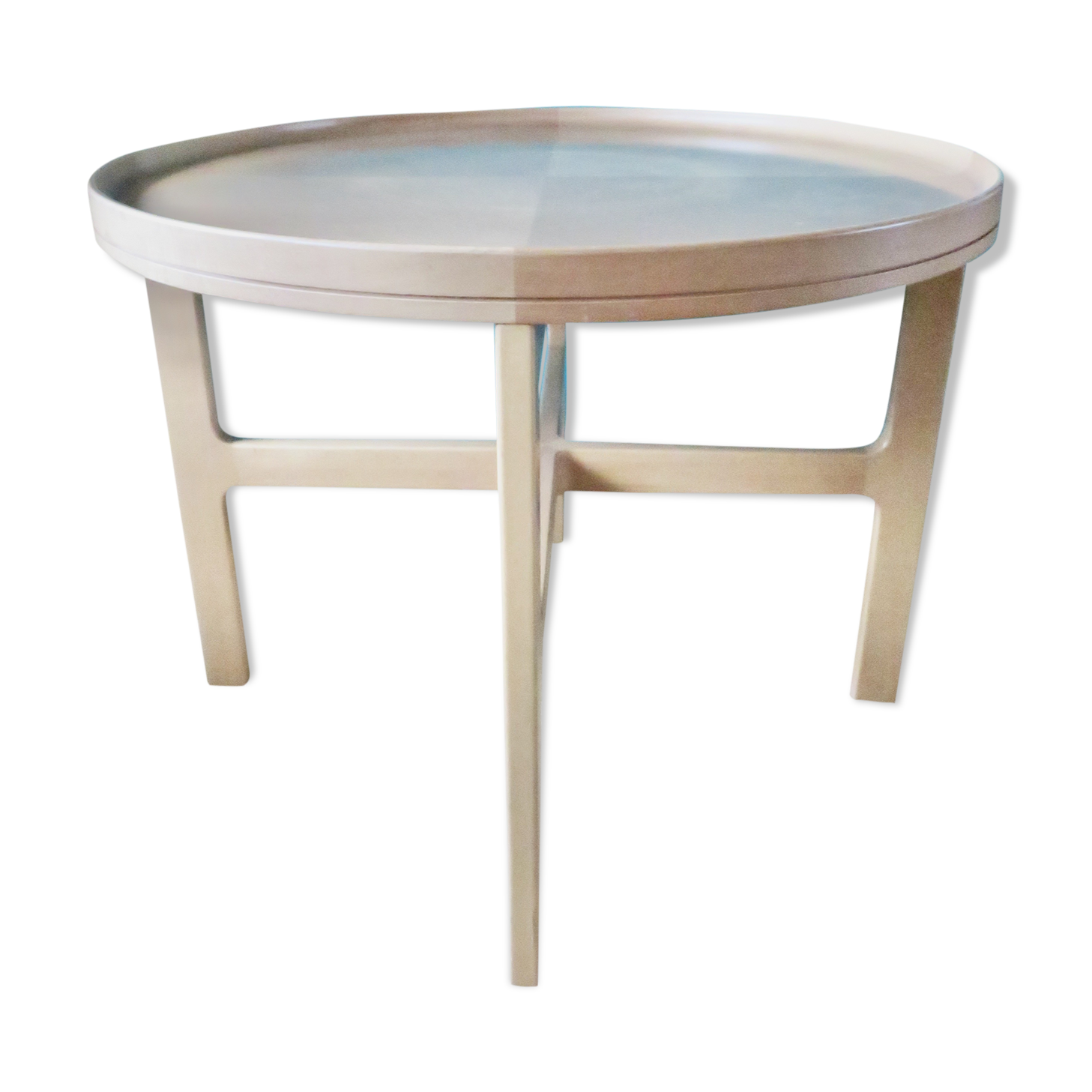 Cabinetmaker's coffee table in solid maple. Denmark 1990