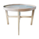 Cabinetmaker's coffee table in solid maple. Denmark 1990