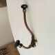 Antique wall coat rack, 19th century Art Nouveau style.