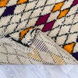 Handcrafted Moroccan Berber carpet 190 x 100 CM