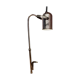 Grande applique métal 1960 "design industriel".
