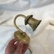 Pair of golden wall light
