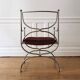 Fauteuil Curule, Maison Jansen, 1970