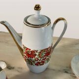 Porcelana coffee game, years 60. Game of 7