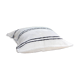 Housse de pouf artisanal en coton recyclé tissé main