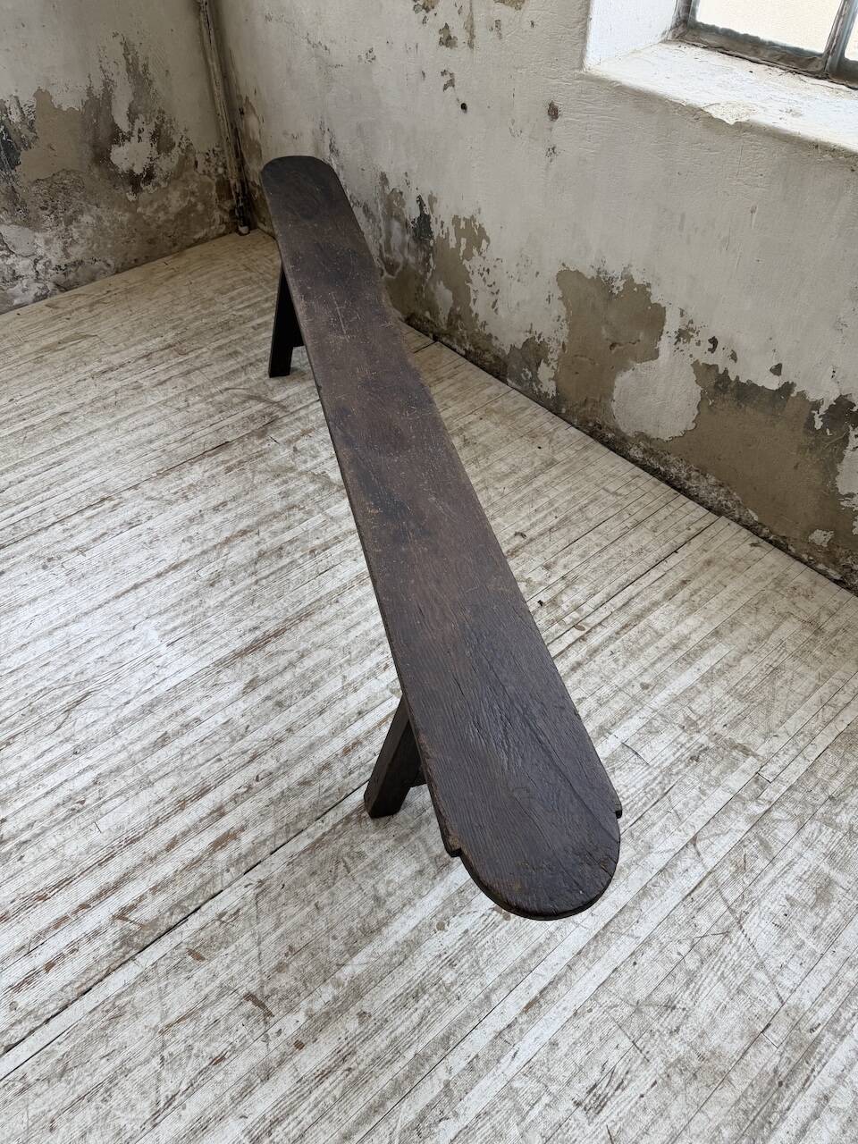 Oak farm bench 1950 220cm