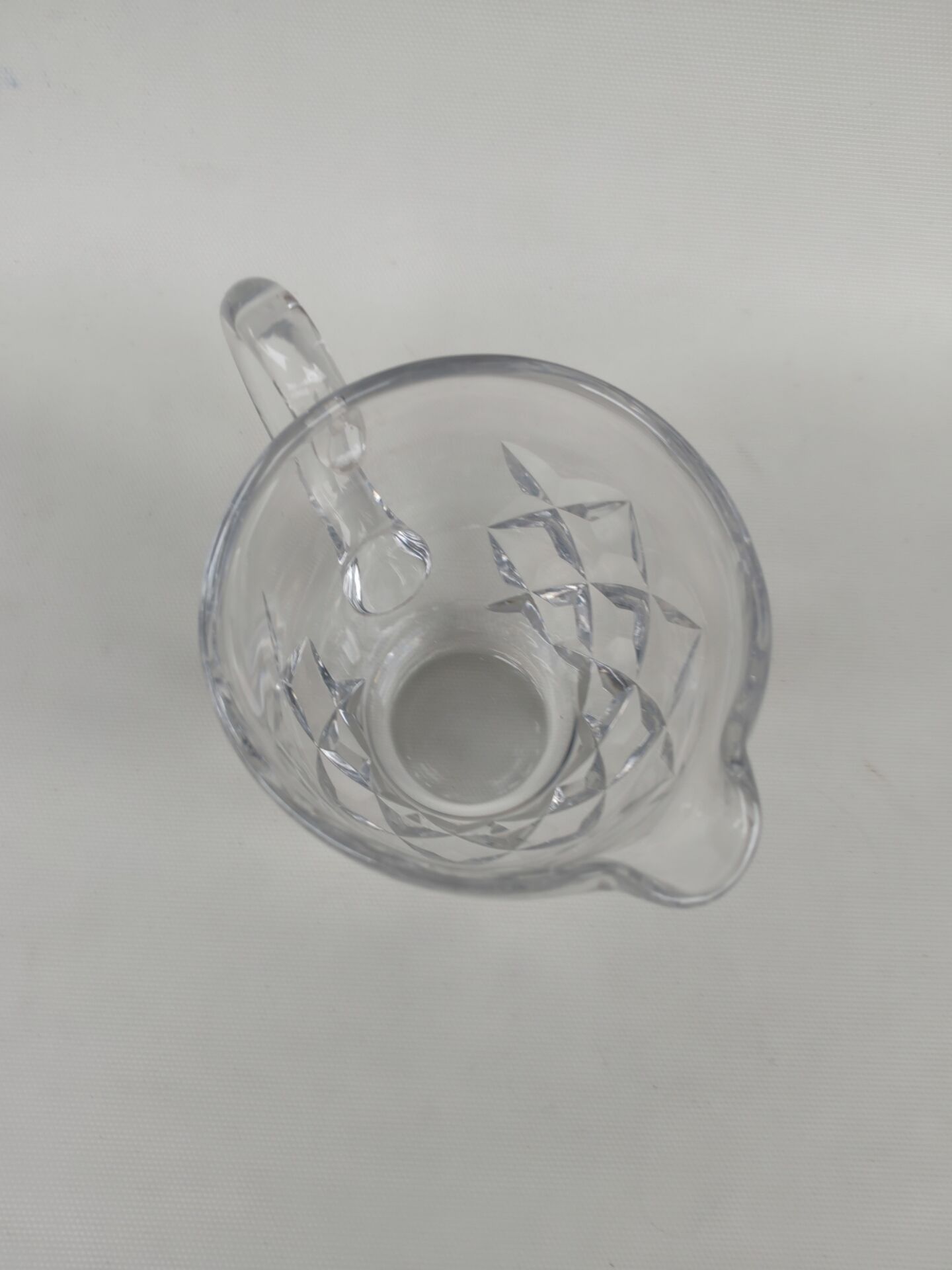 Crystal vase from Saint Louis, Adour model.