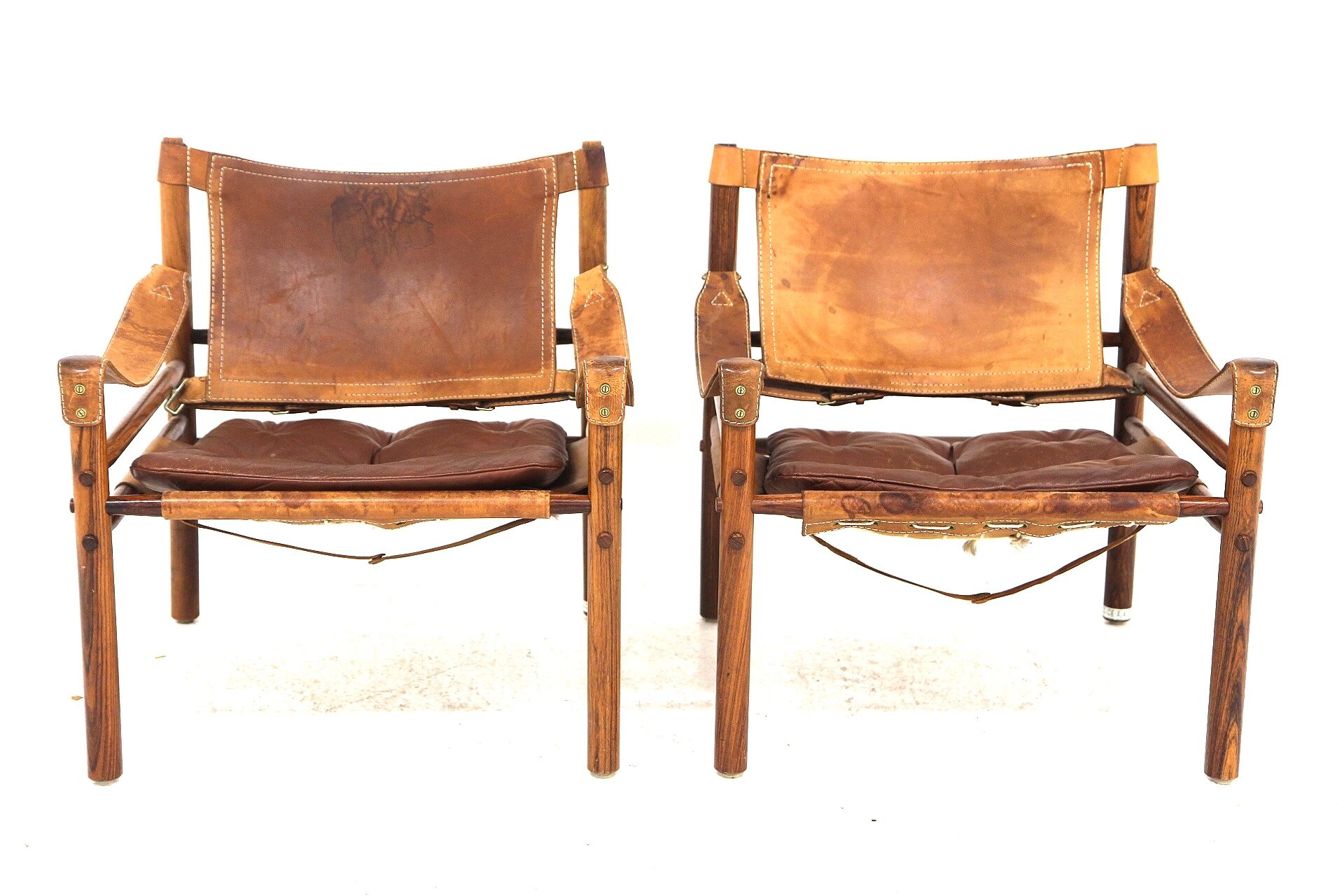 Set of 2 armchairs "Sirocco" Arne Norell, Sweden, 1960