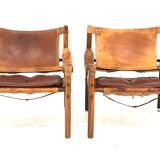 Set de 2 fauteuils "Sirocco" Arne Norell, Suède, 1960