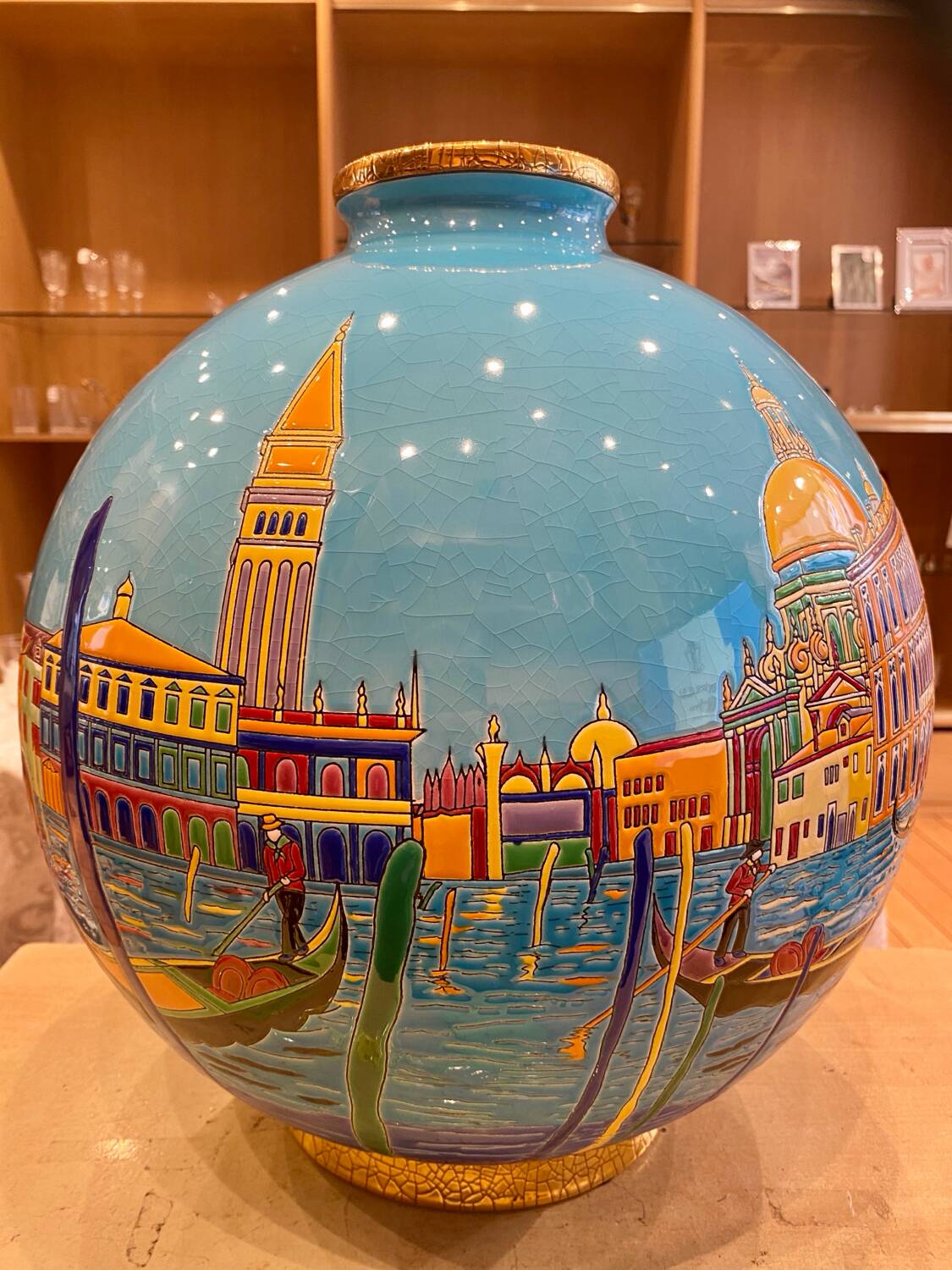 Vase Émaux de Longwy