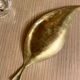 Empty pocket sheet shape brass -vintage year 60