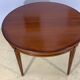 Louis XVl style round table in cherry with extensions