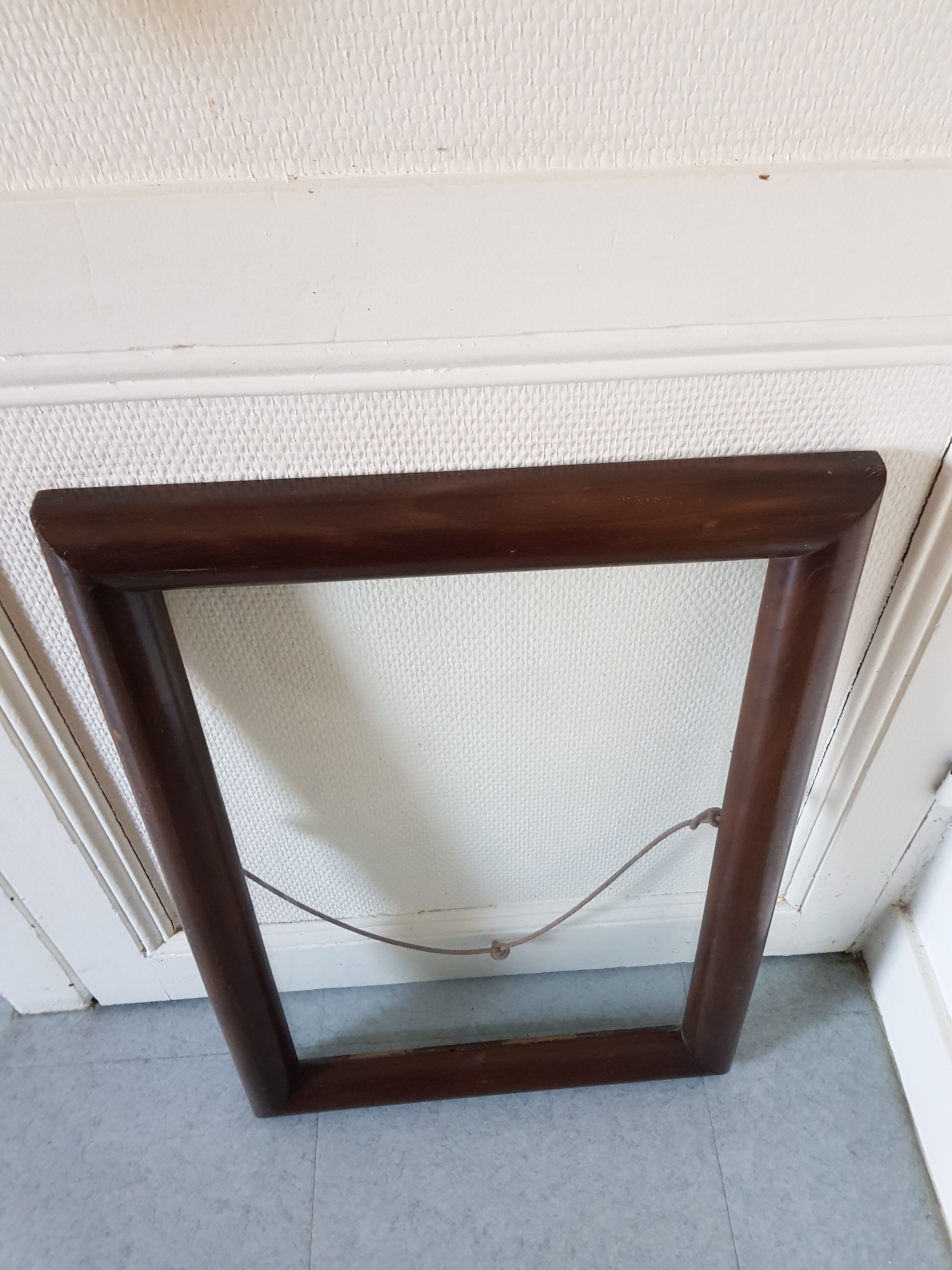 Old wooden frame