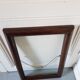 Old wooden frame
